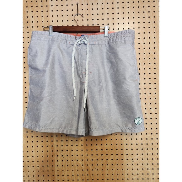 Caribbean Joe Size XXL 2XL Swim Shorts Hawaiian Trunks Board Shorts pockets - Picture 1 of 8